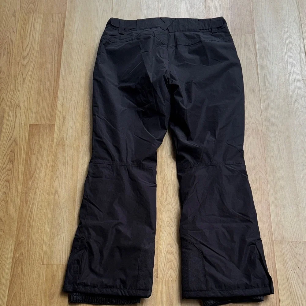 Roxy NEW size Large L snow ski snowboard Black Straight Leg Pants - Picture 6 of 9